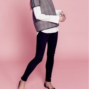 Charlotte Brody Suede Leather Leggings 4 Pants